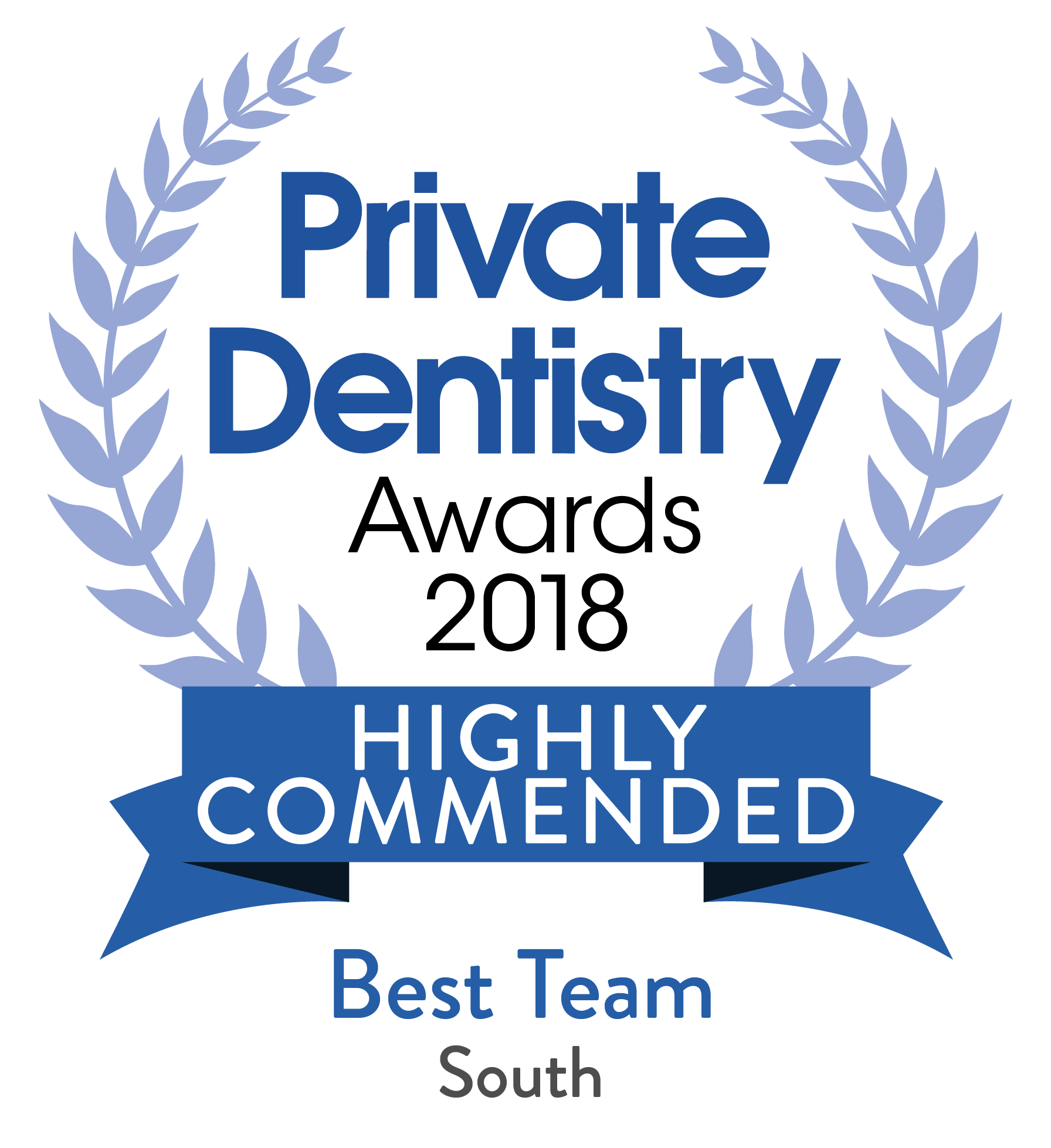 Private Dentistry Awards 2018 – Highly Commended Best Team